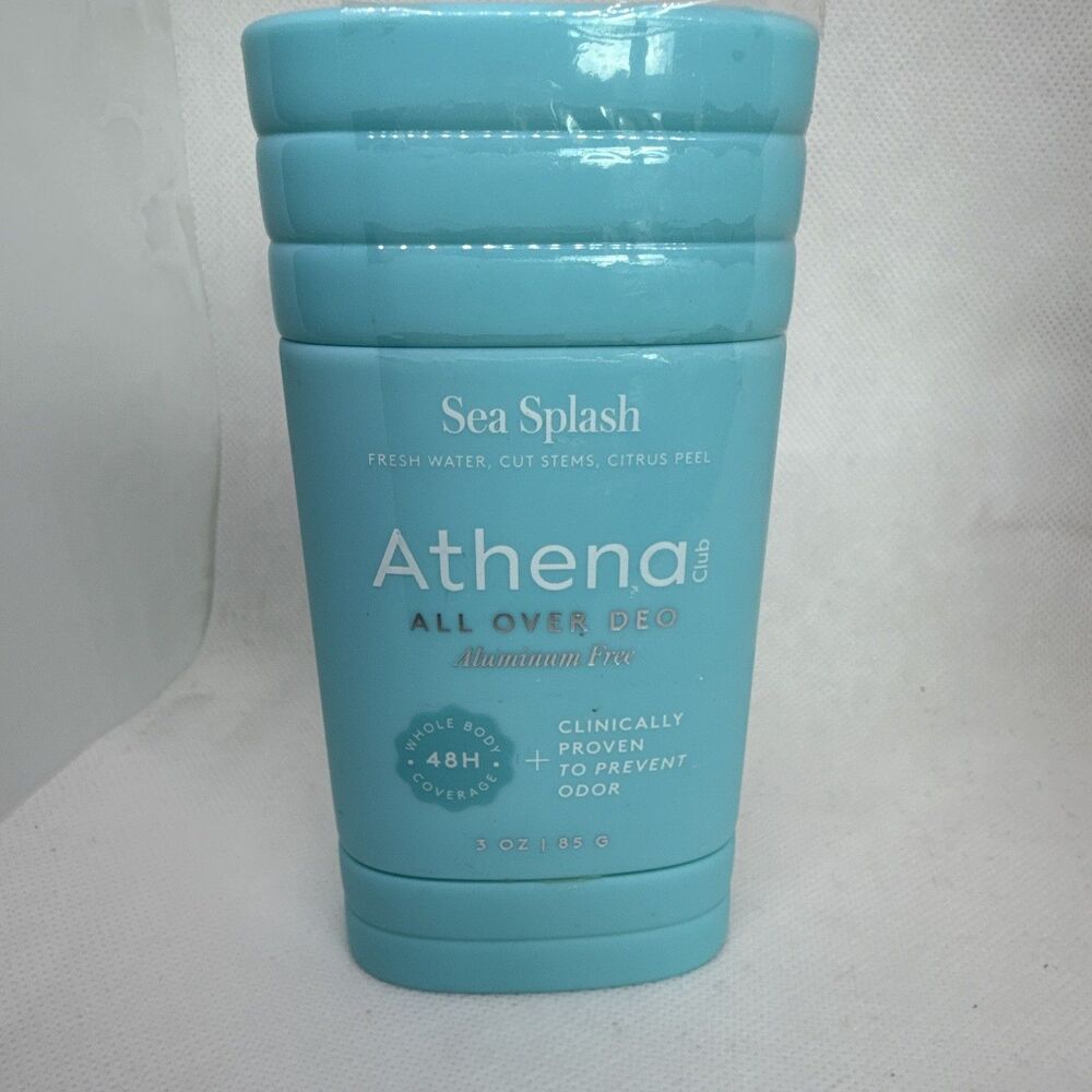 Athena Club All Over Deo Sea Splash Stick Deodorant Aluminum/Alcohol-Free 3 oz